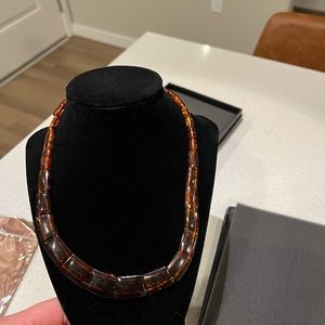 NIB - Mine Finds by Jay King Amber Collar style necklace